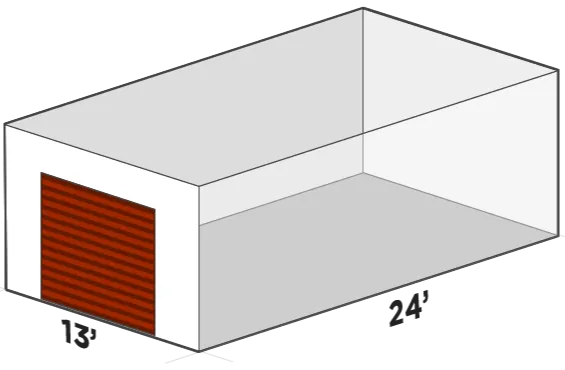 13' x 24'